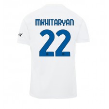 Inter Milan Henrikh Mkhitaryan #22 Bortedrakt 2023-24 Kortermet